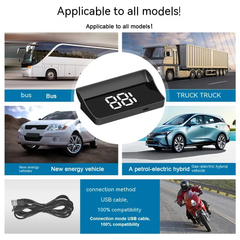 NovaDrive™ Smart HUD Display